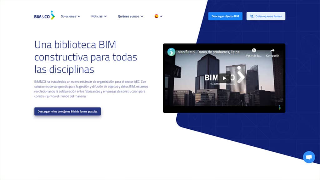 Página web de BIM&CO