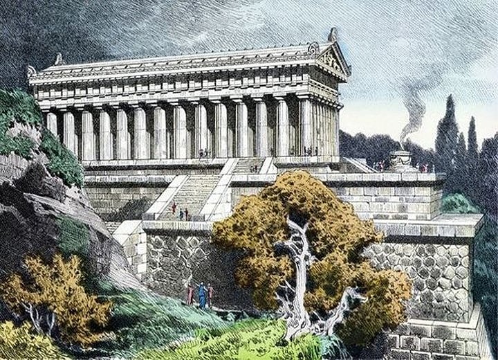 El Templo de Artemisa -Antiguo
