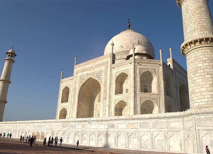 Taj Mahal - Vista de Perfil